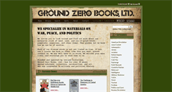 Desktop Screenshot of groundzerobooksltd.com